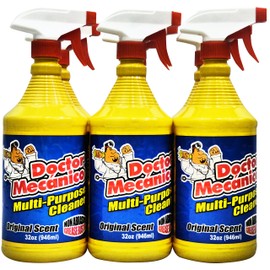 Doctor Mecanico Dr. Mecanico Multi-Purpose Cleaner, All in one Cleaner, Biodegradable Cleaner, Contains Carnauba, Water Based Formula, Shines and Protects, 32 oz, (12 Units/ 1 Box)