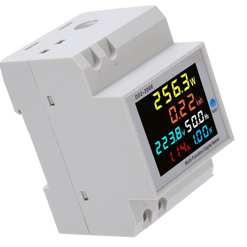 D52‑2066 Household Energy Meter Rail Type 220V Smart Single Phase