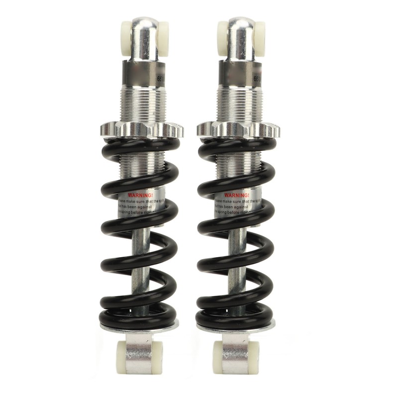 1 Pair Shocks Struts Damper 170mm 650lbs Shock Absorber Spring