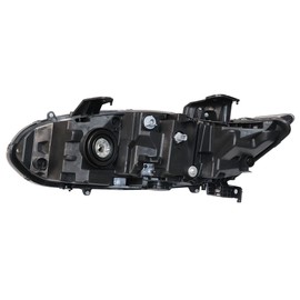 Jiabailie Headlight Assembly Fit for 2018 2019 2020 Honda Accord,Right Passenger Side Headlamp Chrome Housing Halogen and LED Headlight W/Led DRL Front Head Lamp HO2503188 (Right)