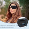 2PCS Soft Adjustable 3D Eye Patch Eye Patches for Adults