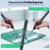 T12 Precision Soldering Iron Set, 65W OLED Display, Temperature Adjustable
