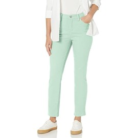 Gloria Vanderbilt Women's Petite Amanda Classic High Rise Tapered Jean, Jade Breeze