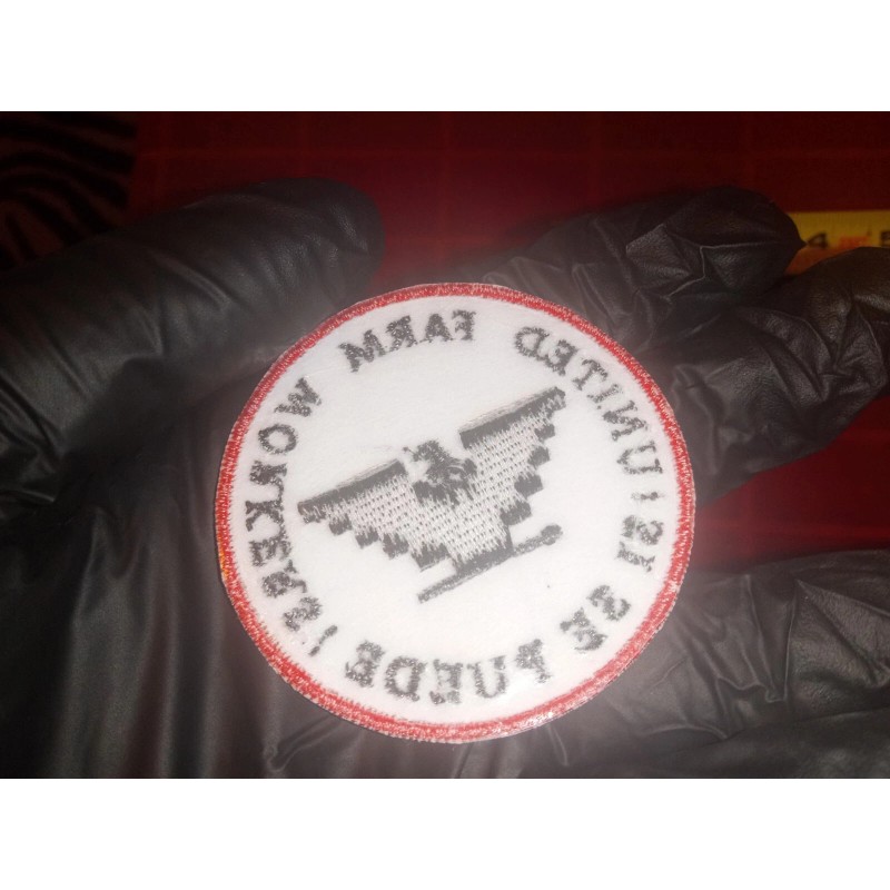 United Farm Workers "si se puede" iron on patch