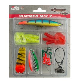 Abu Garcia Sommer Mix 2 - Assorted Fishing Lures for Pike and Bass - Perfect for Summer Fishing, Easy to Use Baits for Throwing, Trolling and Jigging, Assorted, Varied