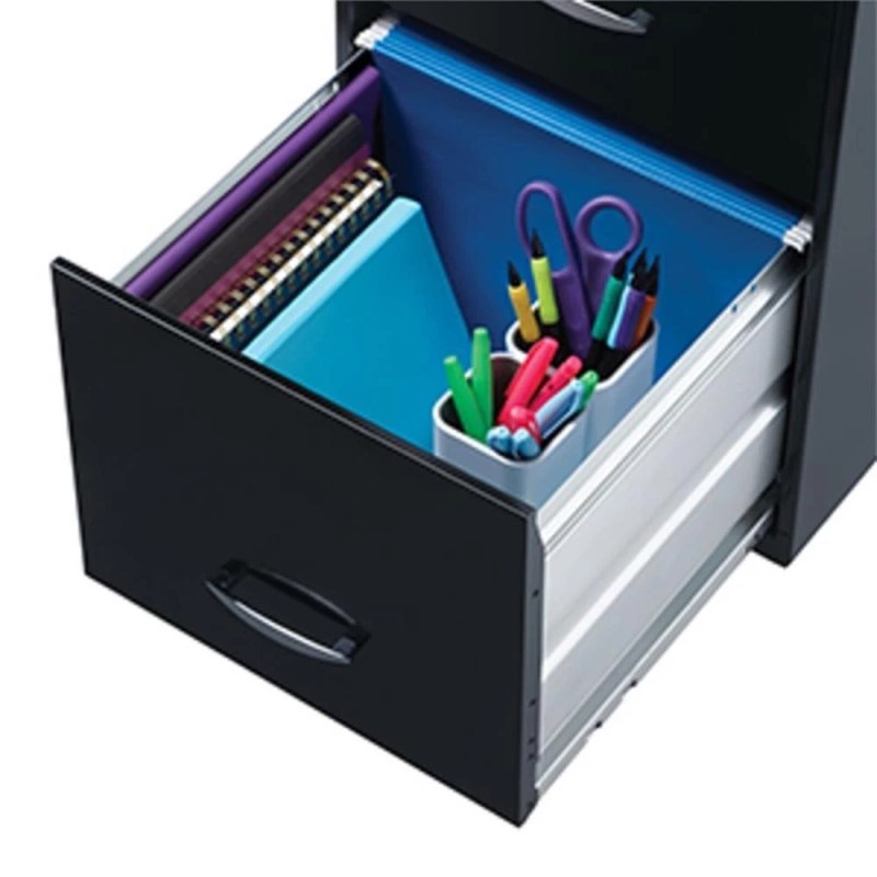 Hirsh Industries LLC Space Solutions 18in Deep 3 Drawer Metal