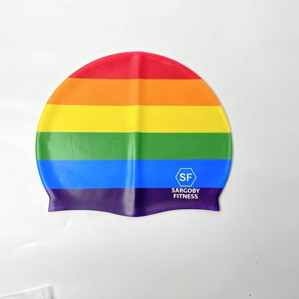 Kids Swim Cap Rainbow