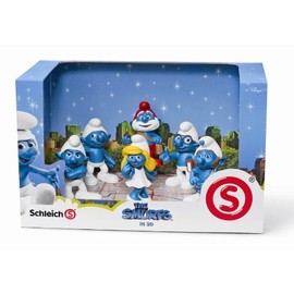Schleich Smurf Movie Set