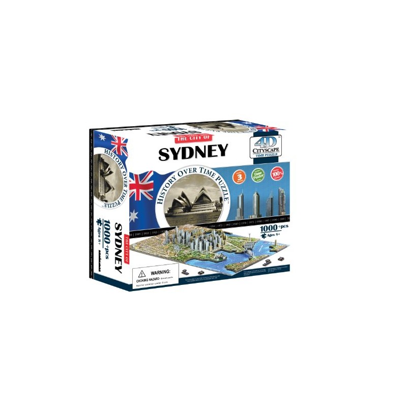 4D Cityscape Sydney Time Puzzle