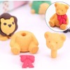 40 PCS Japanese Animal Erasers, Bulk Pencil Erasers Japanese Come