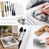 52PCS Blending Stumps Set, Sketch Drawing Smudge Tools with Sandpaper