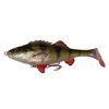 Savage Gear 4D perch shad rubber fish, colour: perch (perch),