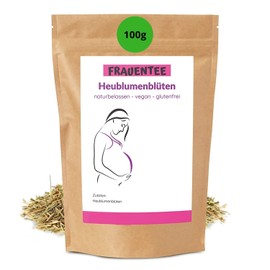 Konfitee Hay Flower Blossoms 100 g, Organic Bath Tea for Seated Bath, Gently Dried, Natural Product Made from Hay Flowers, Free from Additives and Flavourings, Vegan & Gluten-Free, Premium Quality