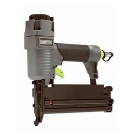 Master Mechanic 3 In 1 Adjustable Nailer/Stapler with 18-GA Nails, 16-GA Brads & Staples, Ideal for Interior and Exterior Molding and Trim