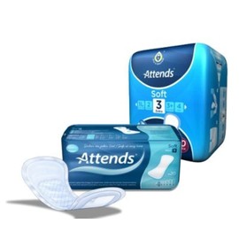 Attends Soft 4 Maxi Inkontinenzeinlagen, gerade, 8 Stück