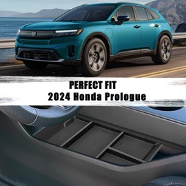 Neepiar Lower Center Console Organizer Compatible with 2024 Honda Prologue EV Interior Storage Box Insert Tray Secondary Accessories