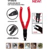VAMPLIERS BRUTE 6.25" Screw Extractor Pliers + Tool Pouch. Made