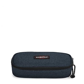 Eastpak Oval Single Pencil Case, 22 cm, Blue (Triple Denim)
