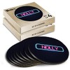 8 x Round Coasters - Neon Sign Design Holly Name