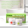 Tub Repair Porcelain Repair Kit, Crack Repair Kit for Bathtubs,