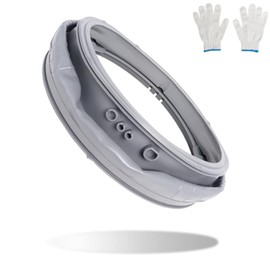 WM3500CW/00 WM3270CW WM3700HVA/00 Washer Door Boot Seal Gasket Compatible with LG Kenmore Washing Machine, Replace MDS47123619 WM3270CW/00 WM3700HWA/00 WM3180CW/00 WM3080CW/00 WM3370HVA/01