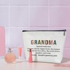 HUQIL Grandma Definition Makeup Bag for Women, Grandma Gifts Appreciation