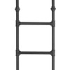 Wall/Floor-Mounted Bunk Bed Ladder, Basement Window Well Egress Ladder, Metal