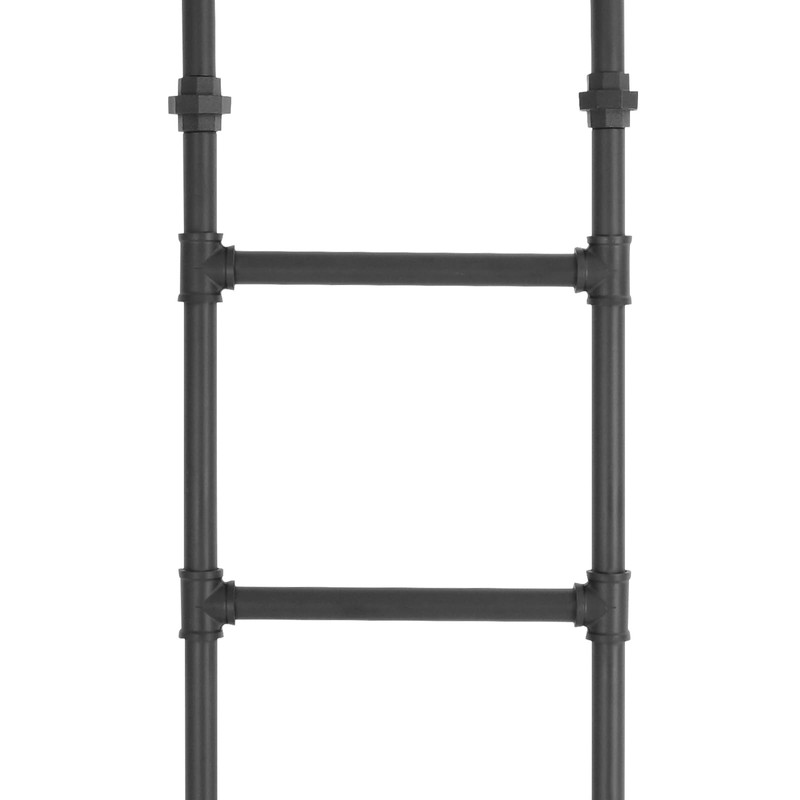 Wall/Floor-Mounted Bunk Bed Ladder, Basement Window Well Egress Ladder, Metal