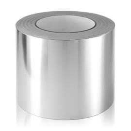 SynHHergyx Aluminum Foil Tape Heavy Duty High Temperature Duct Tape Air Conditioner Sealing Aluminum Tape for Sealing Patching HVAC, Air Ducts, Insulation and Metal Repair 4 Inch x 55 Yards