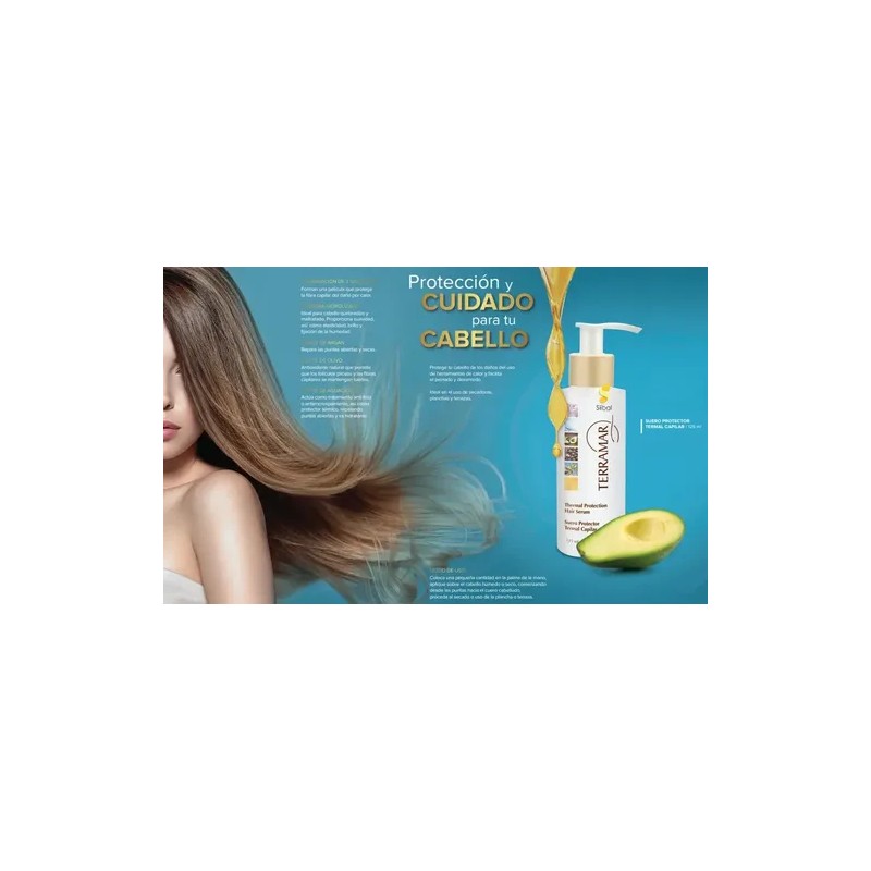 Suero Protector Termal Capilar Terramar Cabello 125ml
