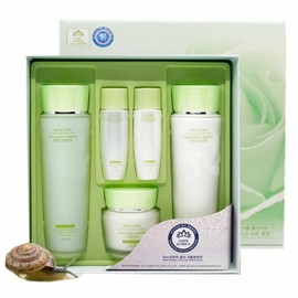 Ultra moisturizing snail moist 3 piece set cosmetic set elasticity cream / 초보습 스네일 모이스트 3종세트 화장품세트 탄력크림