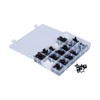 415pcs Car Retainer Clips Auto Plastic Fasteners 18 Kinds Push