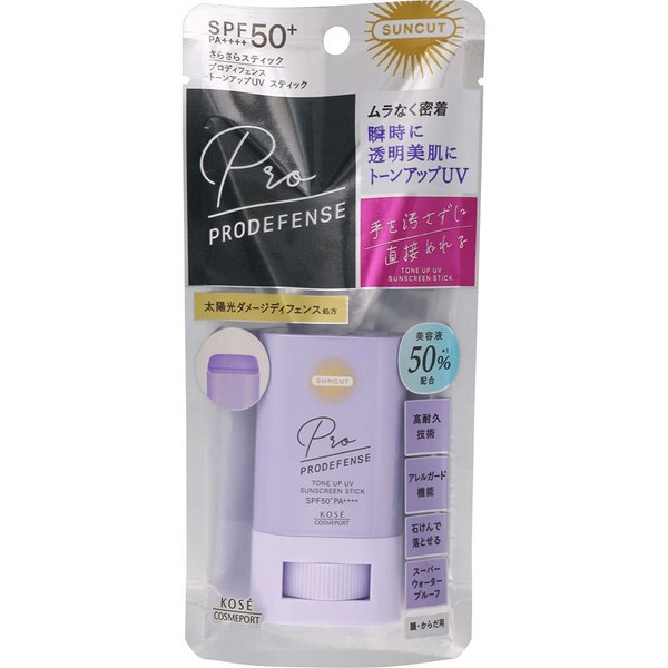 Suncut Pro Defense Tone Up UV Stick, Lavender, 0.7 oz
