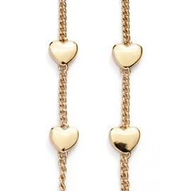 Kleinfeld Womens Bridal Special Occasion Heart Delicate Earrings, Gold 5, One Size