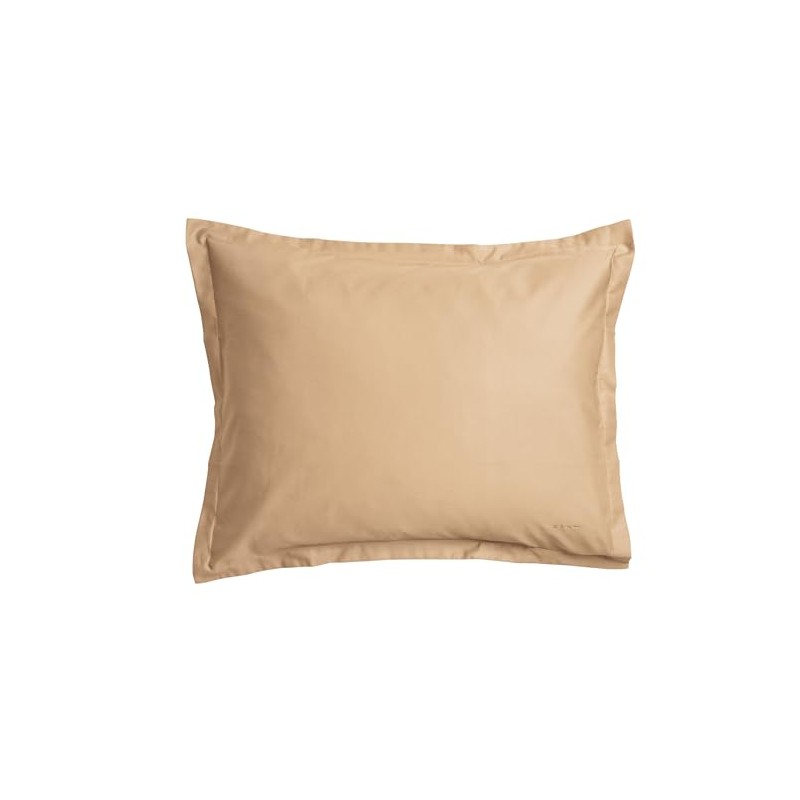 GANT Sateen Duvet Cover Single Colour Dark Almond Size 135
