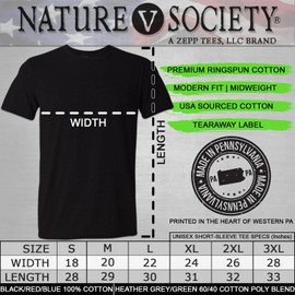 Nature V Society Let Freedom Ring T-Shirt M1 Garand Fan American History Buff WW2 Soldier, Brand - (Green, XL)