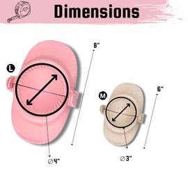Empanada Maker Press Kit - Premium 2 Size Dough Press for Dumplings, Empanadas, Pierogi, Fried Pastry, Wonton Crimper, Mold for Pies, Ravioli Wrapper -DIY Quality Manual Stamp Cutter
