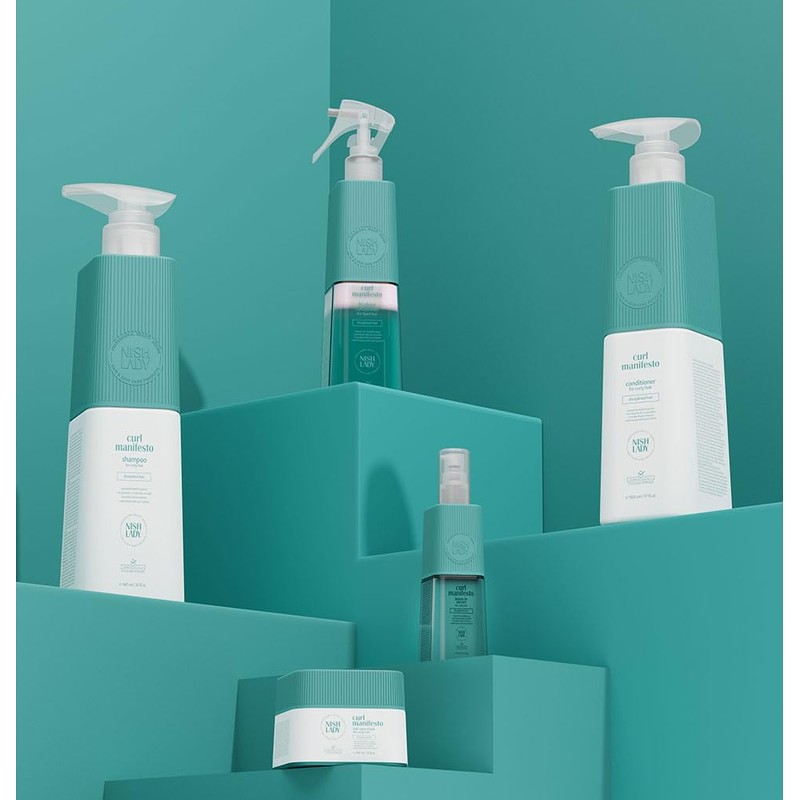 Nishlady Curl Manifesto Conditioner & Bi-Phase Conditioner SET for Curl