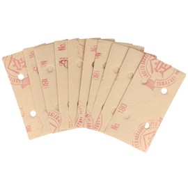 Kyocera WA #180 6613725 Old Ryobi Woodworking Paper Sander S-555M S-5000, Set of 10, 3.0 x 5.5 inches (75 x 140 mm), Perforated