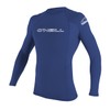 O'Neill men’s wetsuits Basic Skins, long-sleeved rash guard, blue, xl