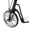 Deck Scooter Toys 13x16.5cm/5.1x6.5in Vivid DIY Alloy Material Black Miniature