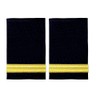 HEUK One Bar Black Pilot Airline or Merchant Marine Epaulette,