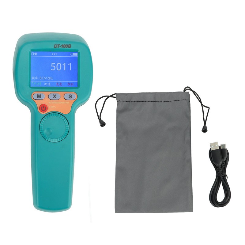 Digital Handheld Stroboscope Measuring 60‑999999rpm Non Contact Strobe Tachometer LED