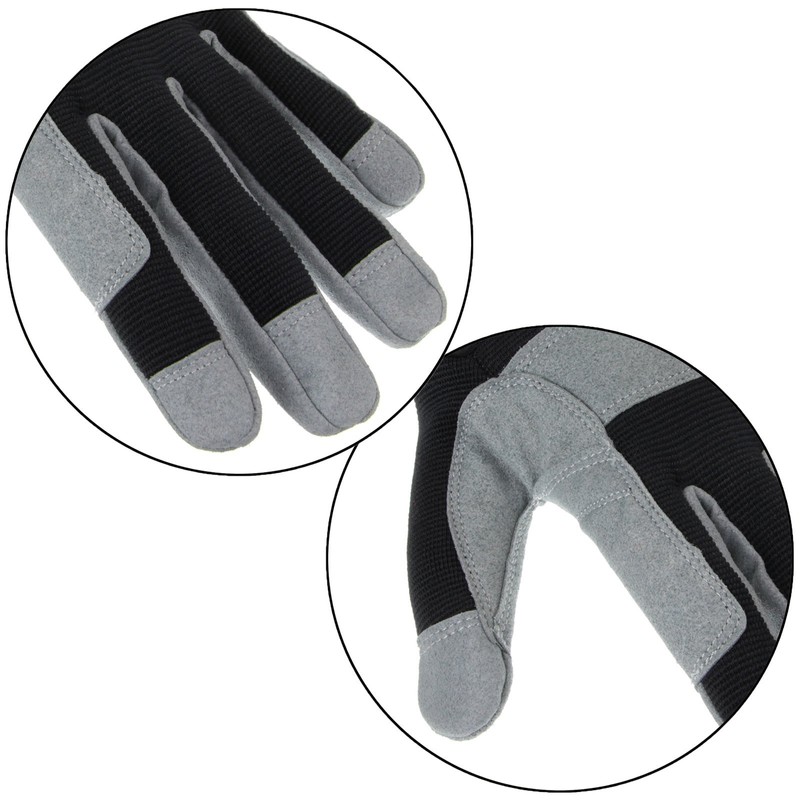 ALPIDEX Via Ferrata Via Ferrata Unisex Full Finger Gloves Climbing