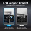 GPU Support Bracket, 1.26-2.75Inch GPU Sag Bracket with Non-Slip Sheet,