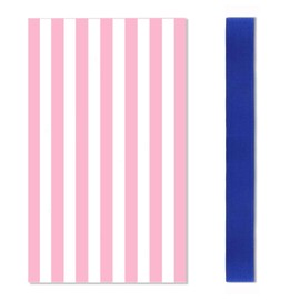 ZPLASK Quick-Dry Beach Towel for Adults (150x75cm) & Towel Bands for Sun Loungers, Sand-Free Lightweight Beach Towels, Windproof Beach Towel Bands, Apply to Pool Gym Travel (Pink, Blue)