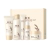5-In-1 Reis Hautpflege Set, Natürliche Reis Hautpflege mit Toner, Serum,