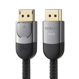 Zeskit - Cable DP 1.4 certificado 8K 60Hz 4K 120Hz 144Hz HBR3 32.4Gpbs para Nvidia 3 pies