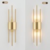 Ondersley Gold Sconces Wall Set of 2, 2-Light Modern Brushed