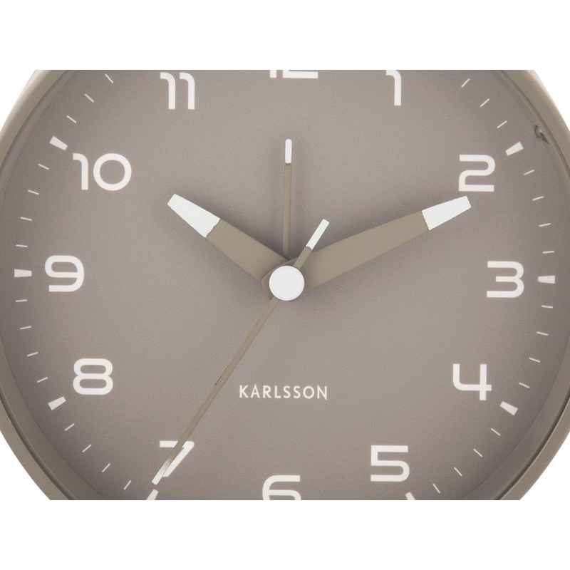 Karlsson Alarm Clock Orgullo Dark Grey